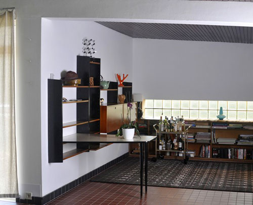 1950s modernist three-bedroomed house by Willy Van Der Meeren in Teralfene, near Brussels, Belgium