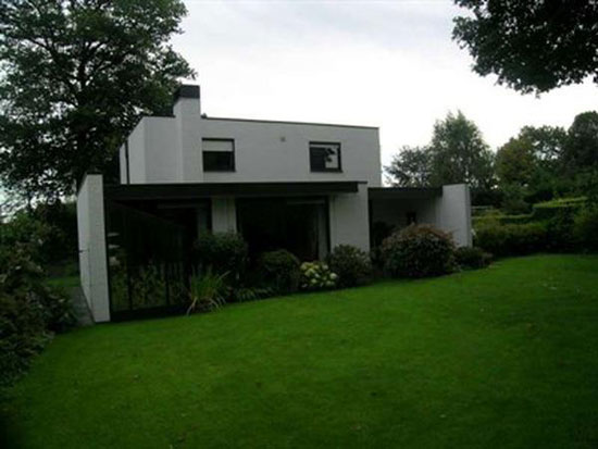 Four-bedroom 1970s modernist house in Oostkamp, near Bruges, Belgium