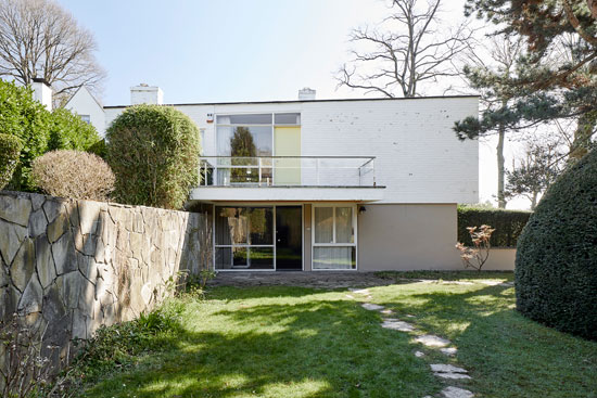 1950s Roger Homez modern house in Kraainem, Flanders, Belgium