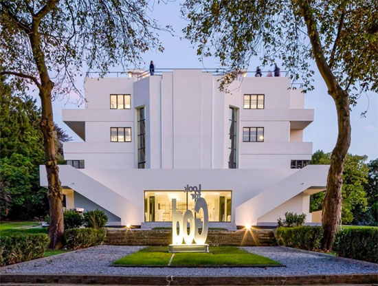 1920s Marcel Leborgne-designed La Villa Dirickz in Sint-Genesius-Rode, Belgium