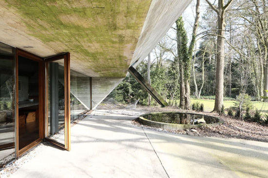 Airbnb find: 1970s Julian Lampens-designed brutalist property in Sint-Martens-Latem, Belgium