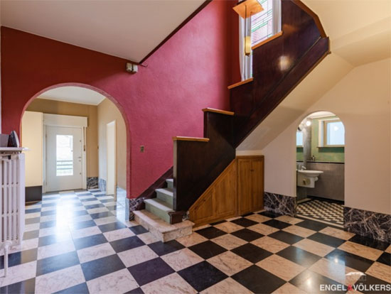 1930s modernist house in Ghent, Belgium