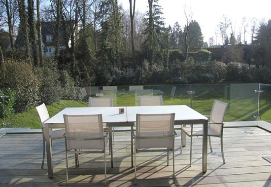 André Jacqmain-designed contemporary modernist property in Rhode-St-Genese, near Brussels, Belgium