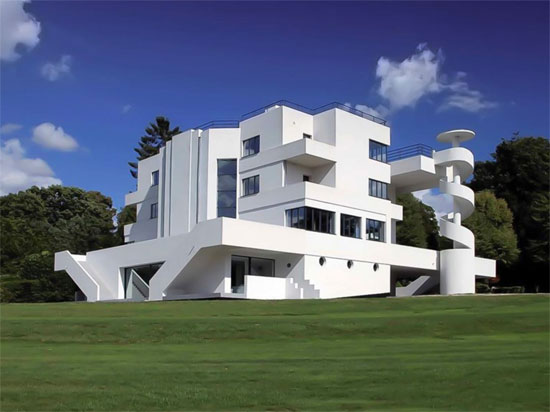 1920s Marcel Leborgne-designed La Villa Dirickz in Sint-Genesius-Rode, Belgium
