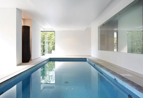André Jacqmain-designed contemporary modernist property in Rhode-St-Genese, near Brussels, Belgium