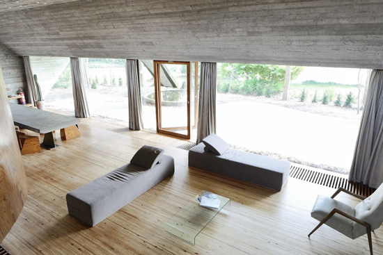Airbnb find: 1970s Julian Lampens-designed brutalist property in Sint-Martens-Latem, Belgium