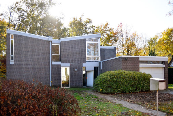 1960s Marc Dessauvage modernist house in Brasschaat, Belgium