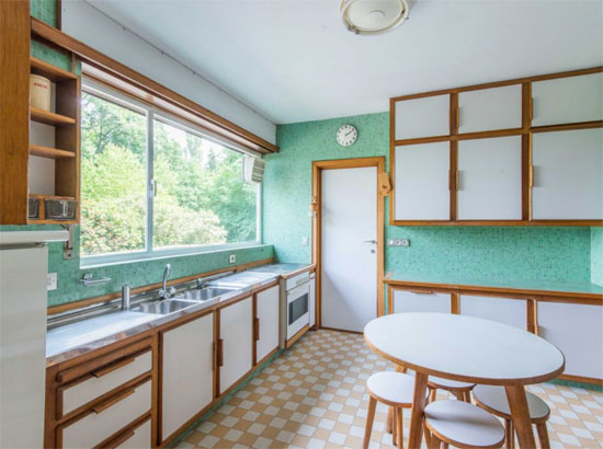 1950s Daniel Lipszyc midcentury modern property in Braine-l'Alleud, Belgium