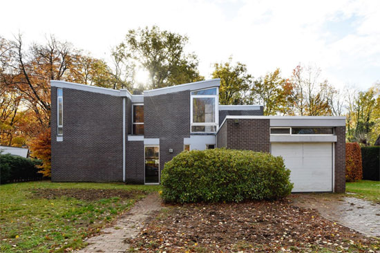 1960s Marc Dessauvage modernist house in Brasschaat, Belgium