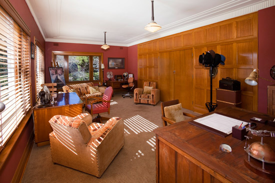 Bellevue Park 1930s art deco house in Burradoo, New South Wales, Australia