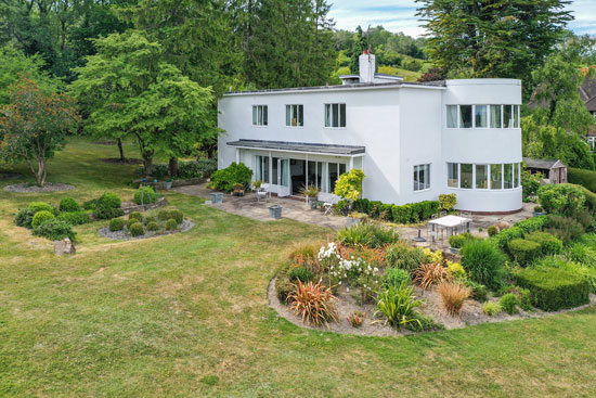 1930s Ernst L Freud modern house in Betchworth, Surrey