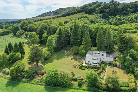 1930s Ernst L Freud modern house in Betchworth, Surrey