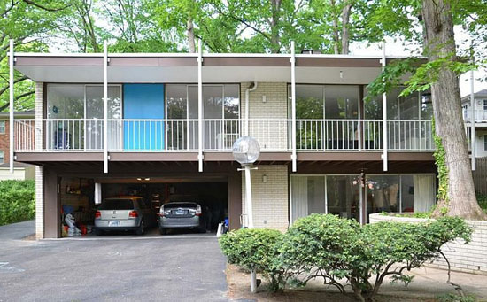 1960s Harold Esten-designed Jasper House in Bethesda, Maryland, USA