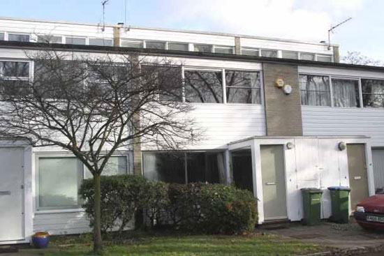 On the market: 1960s Eric Lyons-designed Span House in Blackheath, London SE3