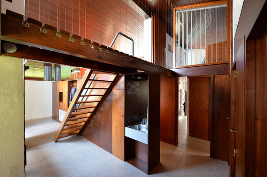 1970s modern house in Bazas, south-west France