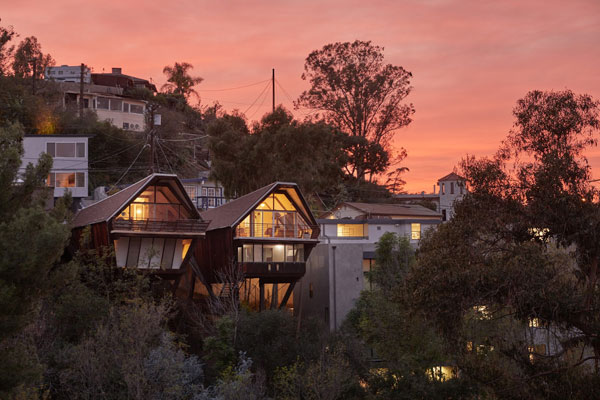 1950s Harry Gesner Boat House in Los Angeles, California, USA