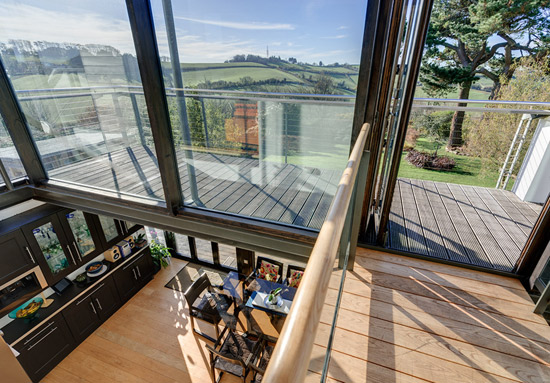 On the market: Stan Bolt-designed contemporary modernist property in Maidencombe, Devon