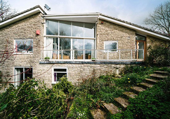 On the market: 1960s Anthony Stocken-designed midcentury modern property in Bowerchalke, Wiltshire