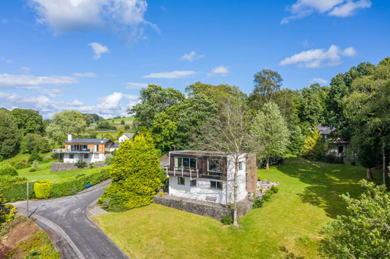 1960s modern house in Bowness-on-Windermere, Lake District