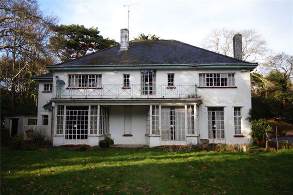 1930s art deco renovation project in Branksome Park, Poole, Dorset