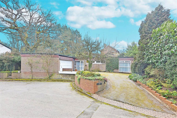 1960s modern house in Edgbaston, Birmingham, West Midlands