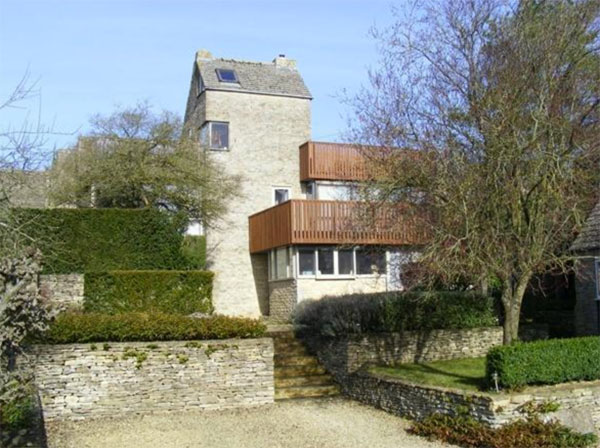On the market: Individually-designed 1960s property in Burford, Oxfordshire