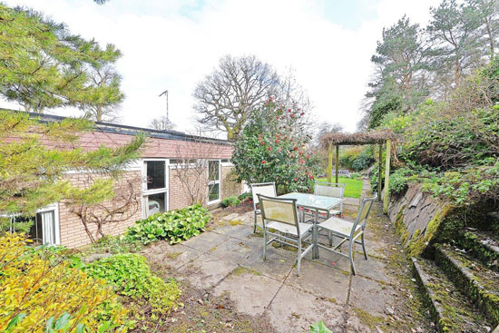 1960s modern house in Edgbaston, Birmingham, West Midlands