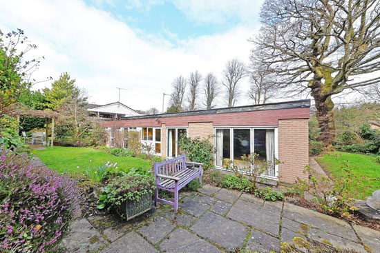 1960s modern house in Edgbaston, Birmingham, West Midlands