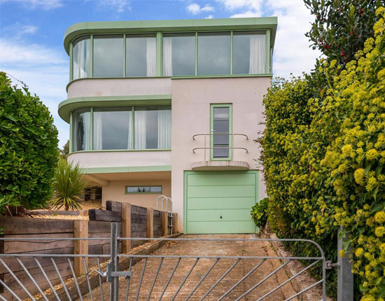 1930s art deco house in Brighton, East Sussex