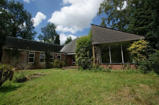 In need of renovation: Individually-designed 1970s property in Saxmundham, Suffolk