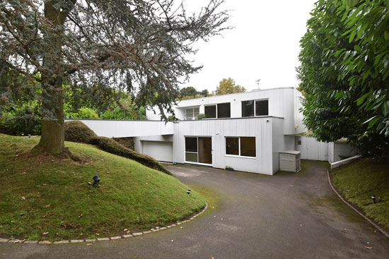 Frazer Crane-designed Bridge House modernist property in Wilmslow, Cheshire