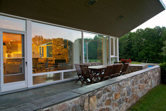 Marcel Breuer-designed Robinson House in Williamstown, Massachusetts, USA