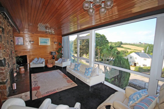 Broadlinks House 1960s modernist property in Broadsands, Paignton, Devon
