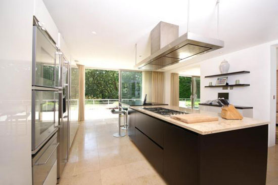 Midcentury-inspired five-bedroom property in Branksome Park, Poole, Dorset