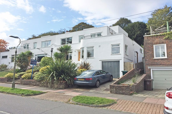 1930s art deco-style property in Brighton, East Sussex