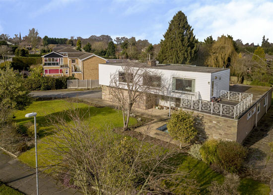 1970s modernist property in Bramcote, Nottingham