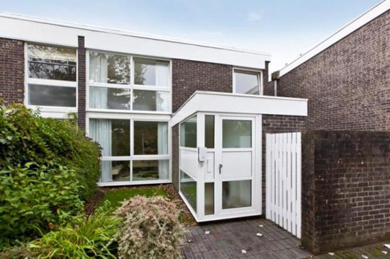 On the market: 1960s Eric Lyons-designed Span House on the Brackley estate, Weybridge, Surrey