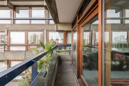 Barbican living: Apartment in Breton House on the Barbican Estate, London EC2