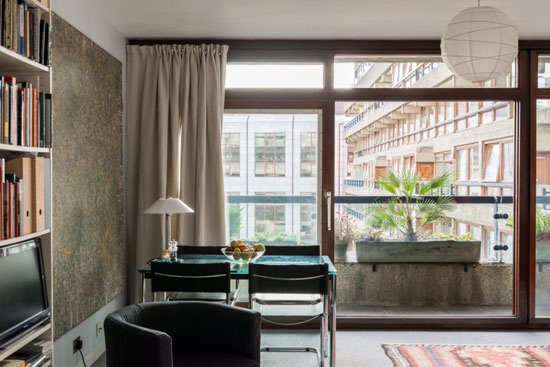 Barbican living: Apartment in Breton House on the Barbican Estate, London EC2