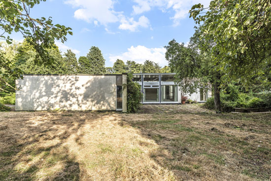 1960s modernist renovation project in Brettenham, Suffolk