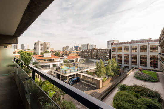 Barbican living: Apartment in Breton House on the Barbican Estate, London EC2