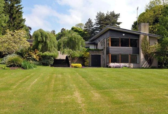 1960s architect-designed five-bedroom property in Barnt Green, Birmingham, West Midlands