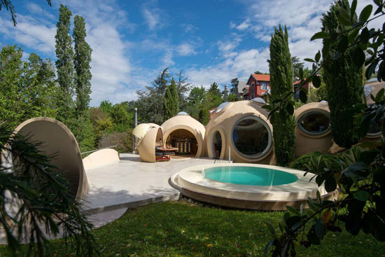 Antti Lovag Bubble House in Fontaines-sur-Saone, France