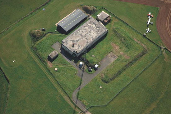 1950s Crown Buildings nuclear bunker in Kingsbridge, Devon