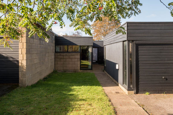 1960s modernism: Grade II-listed Cockaigne Housing Group property in Hatfield, Hertfordshire