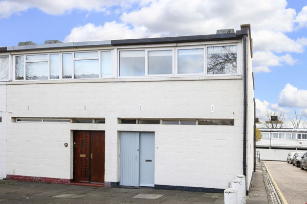 Terraced house in 1960s Chamberlin, Powell and Bon-designed Vanbrugh Park Estate, London SE3