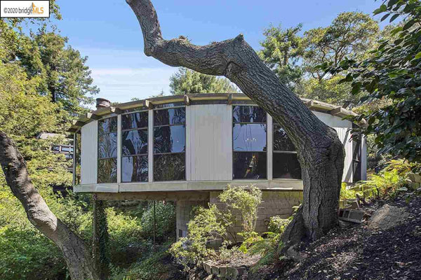 1970s Leon Meyer Round House in Piedmont, California, USA