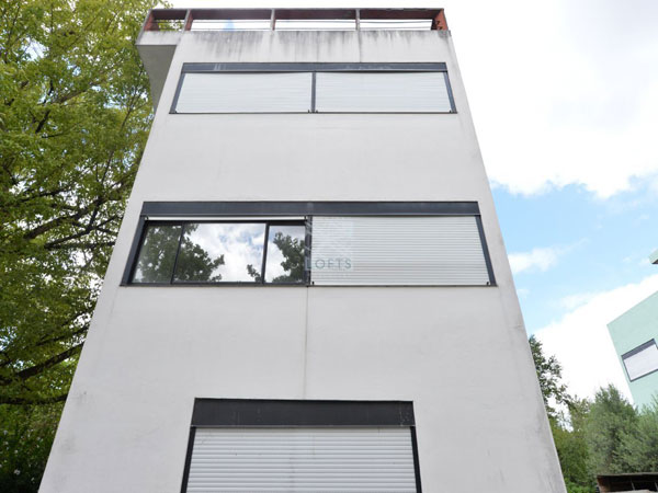 1920s Le Corbusier Cite Fruges house in Pessac, south-west France