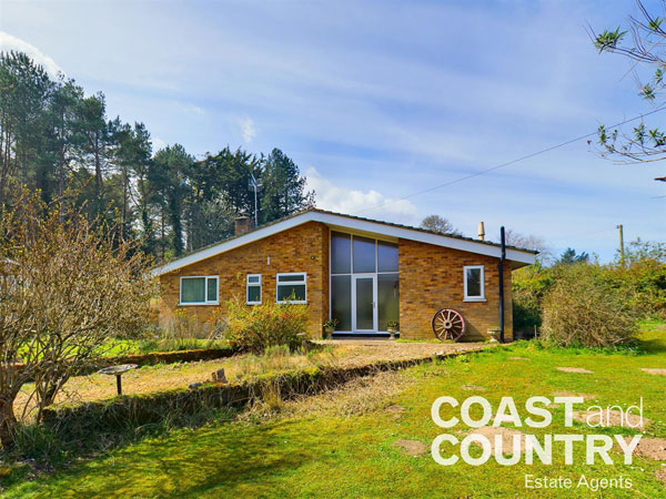 1960s midcentury modern house in Sheringham, Norfolk