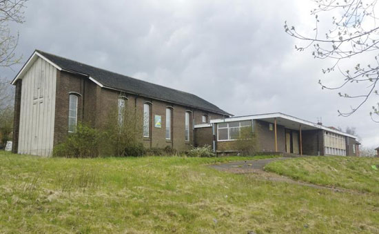 1960s-built church building in Stoke-In-Trent, Staffordshire